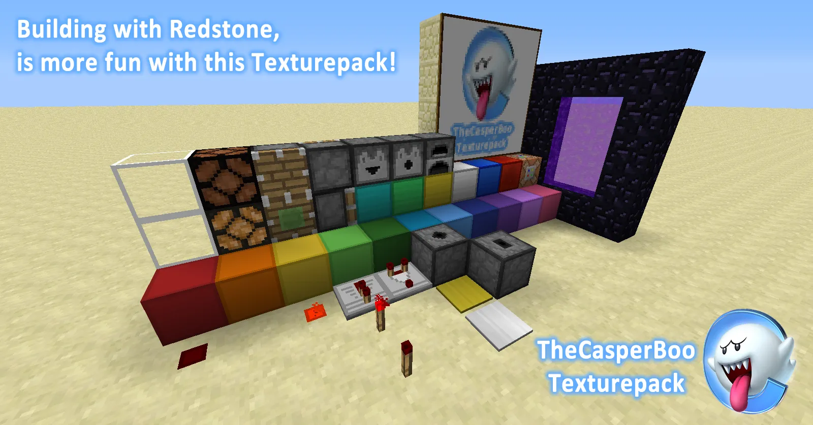 TheCasperBoo TexturePack — скриншот 4 (Текстуры, Minecraft)