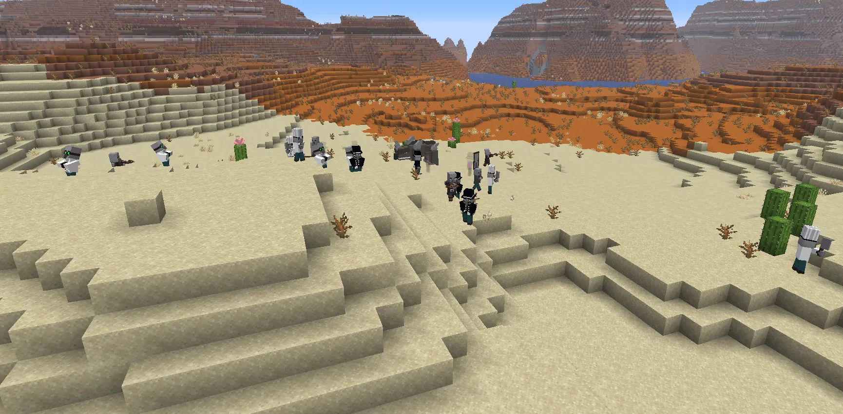 Illage and Pillage (Discontinued) — скриншот 1 (Моды, Minecraft)
