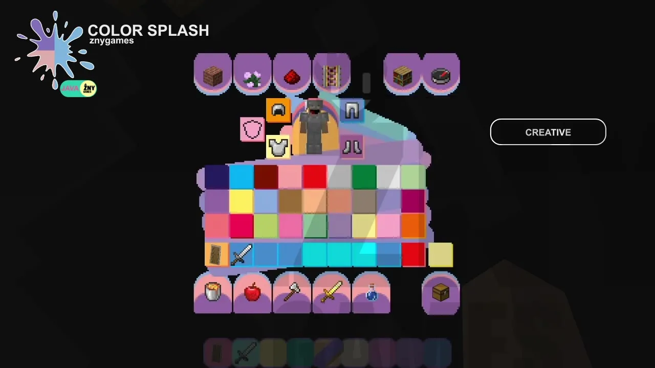 COLOR SPLASH — скриншот 3 (Текстуры, Minecraft)