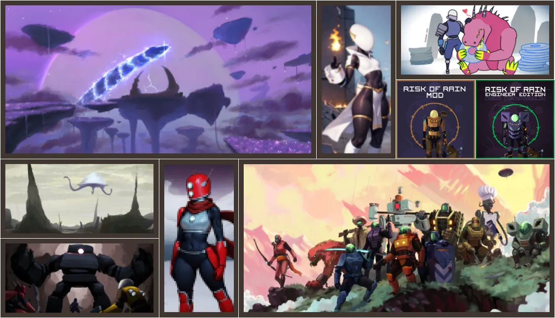 Risk of Rain Items, Моды, Minecraft