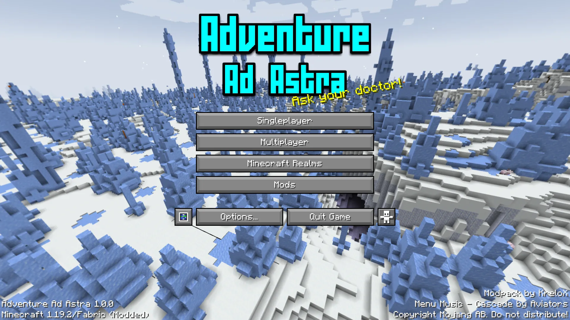 [KreloX] Adventure Ad Astra — скриншот 4 (Модпаки, Minecraft)