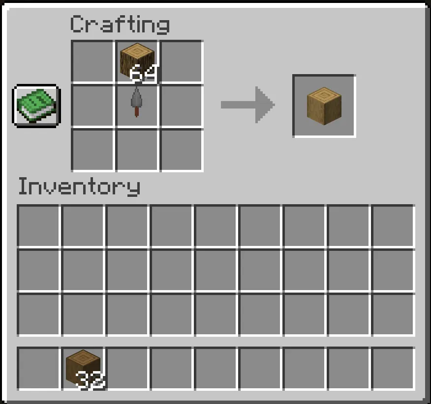 Log Debarking Tool — скриншот 1 (Моды, Minecraft)