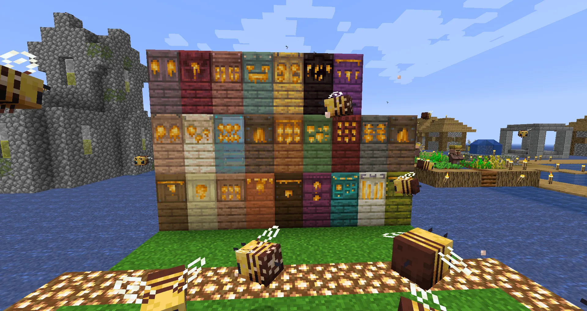 Abnormal Tweaks - Beehives, Текстуры, Minecraft