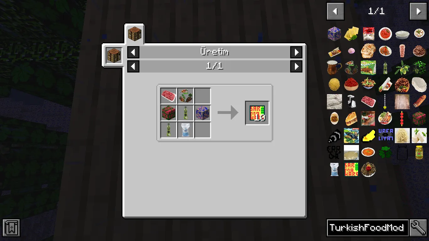 The Turkish Food Mod — скриншот 2 (Моды, Minecraft)