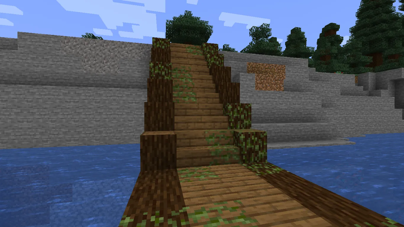 Mar Mar's Rotten planks & logs — скриншот 1 (Моды, Minecraft)