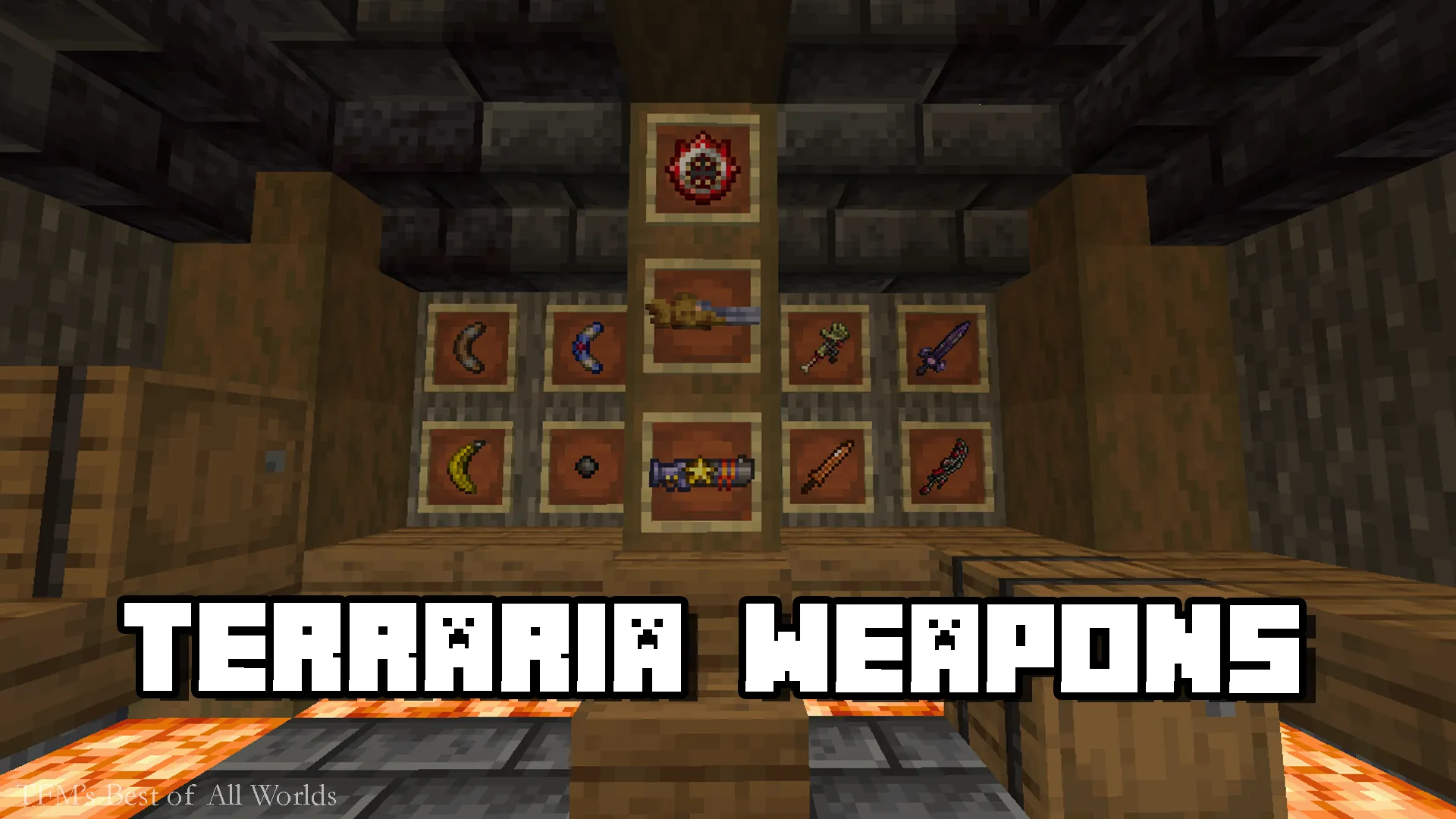 TFM's Best of All Worlds (Lightsabers, Wands, Terraria, Bosses, etc.), Моды, Minecraft