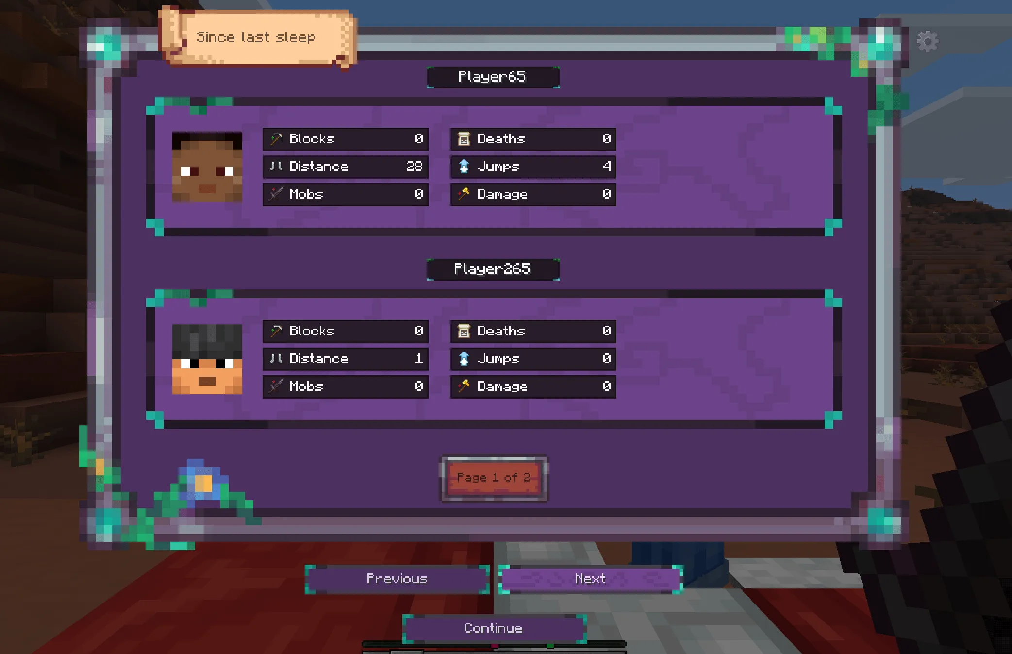 Midnight Thoughts, Моды, Minecraft