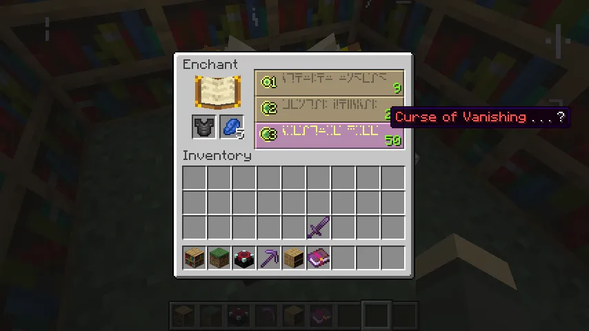 EnchantingEncore, Моды, Minecraft