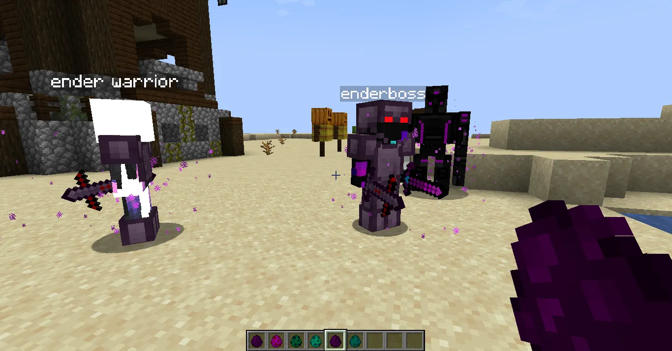 enderplus endermens and zombies, Моды, Minecraft