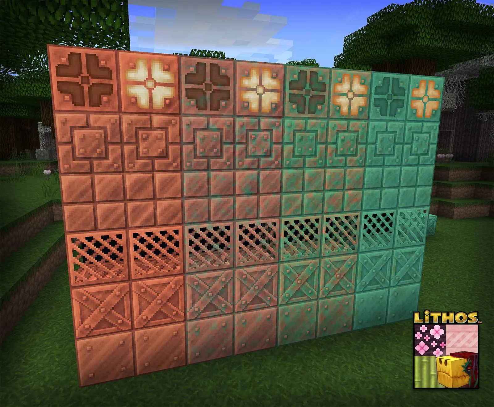 Lithos 32x Resource Pack — скриншот 8 (Текстуры, Minecraft)