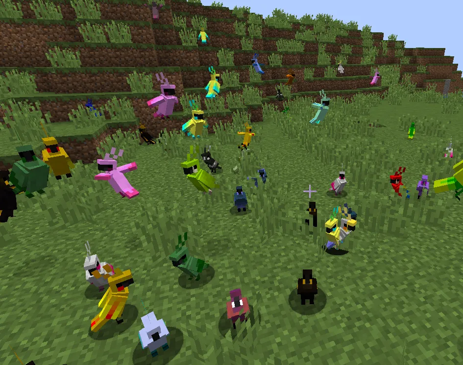 More Parrots — скриншот 1 (Текстуры, Minecraft)