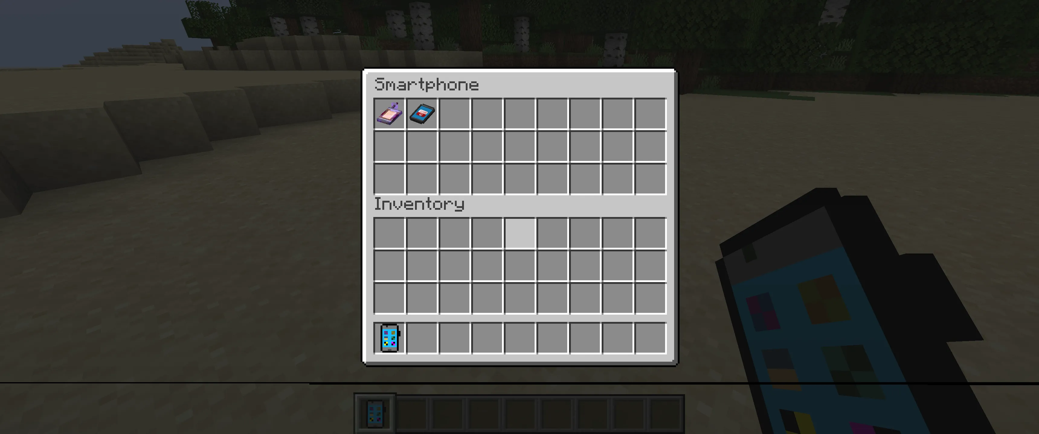 Simple Smartphone, Моды, Minecraft