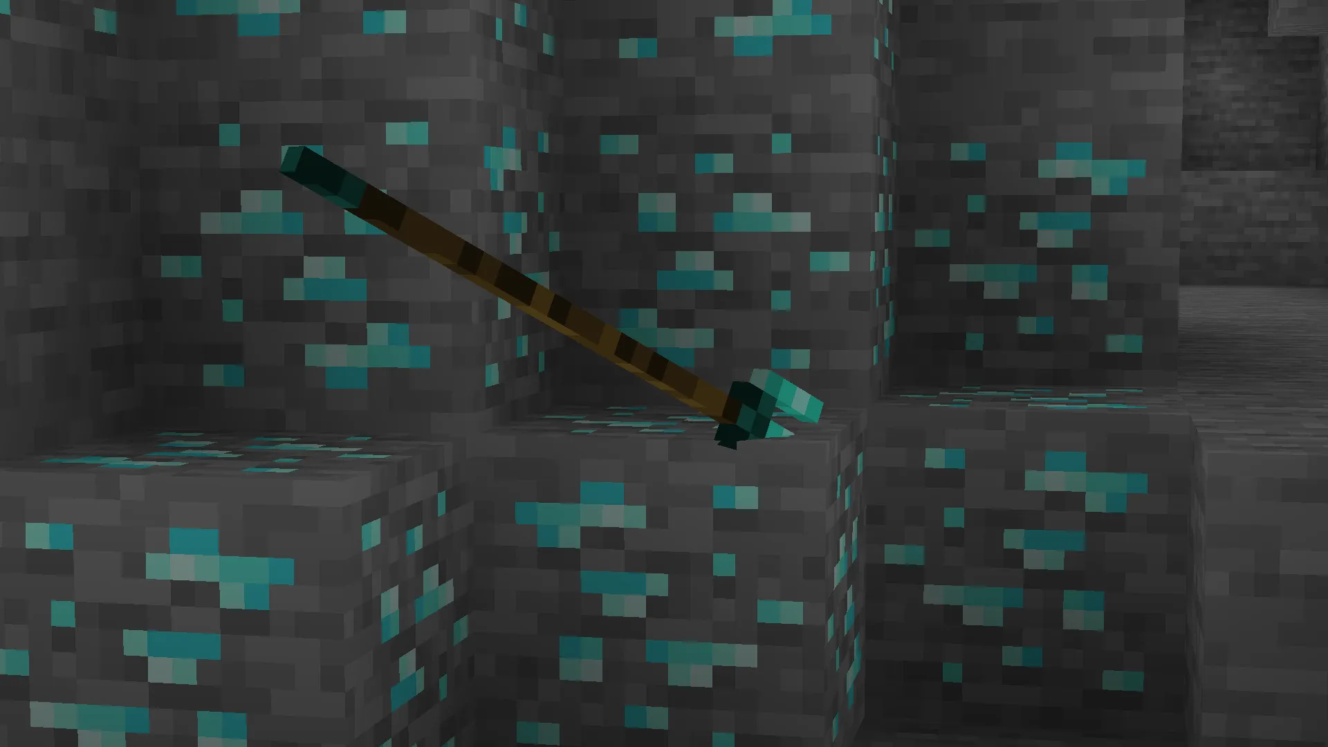 Diamond Trident — скриншот 1 (Текстуры, Minecraft)