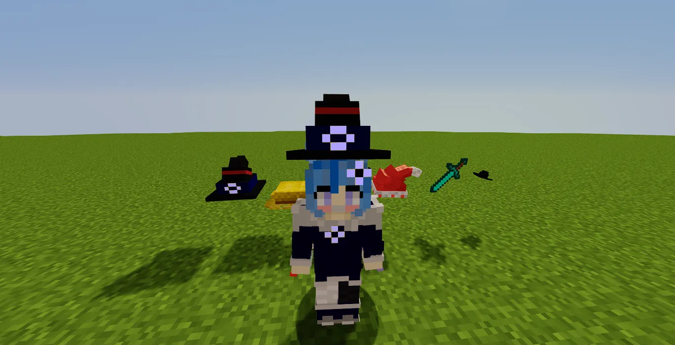 Custom Random Hats, Текстуры, Minecraft