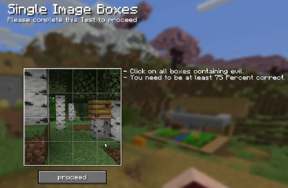 Evil Captcha — скриншот 4 (Моды, Minecraft)