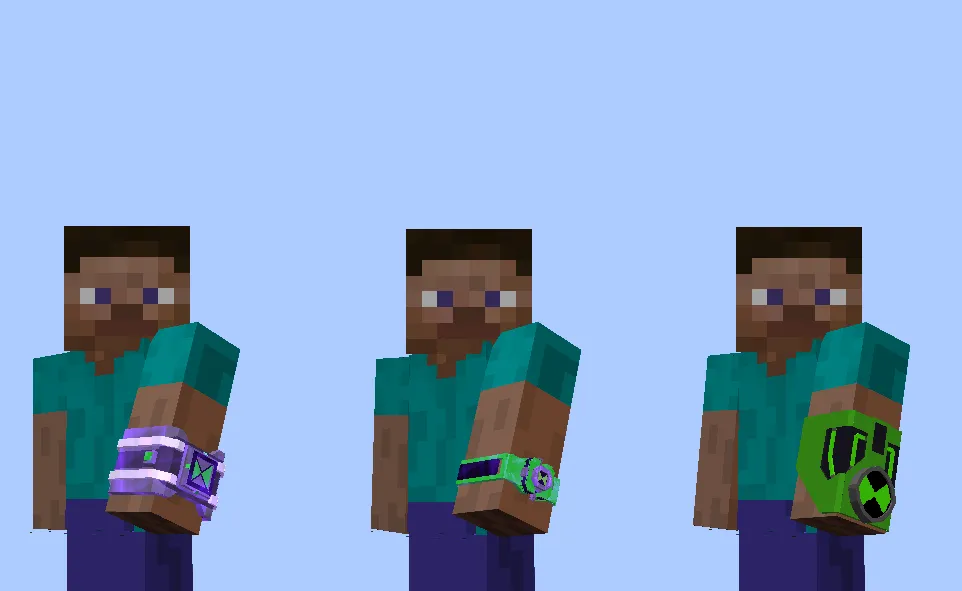 Classic Ben 10, Моды, Minecraft