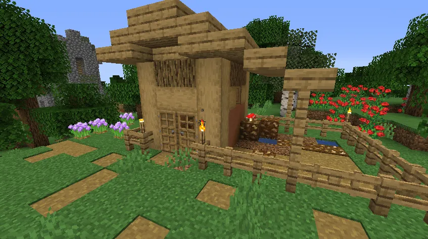 Repurposed Structures - Farmer's Delight Compat Mod — скриншот 1 (Моды, Minecraft)