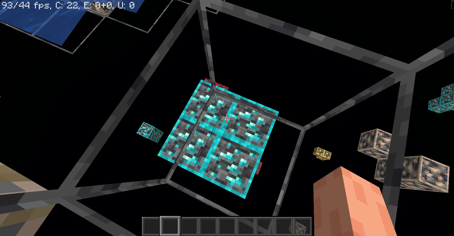 BEG's X-Ray and Ore Outlines — скриншот 2 (Текстуры, Minecraft)