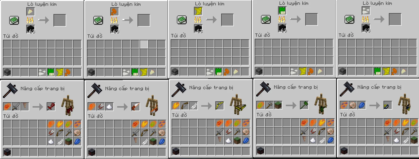 Chaos Materials, Моды, Minecraft