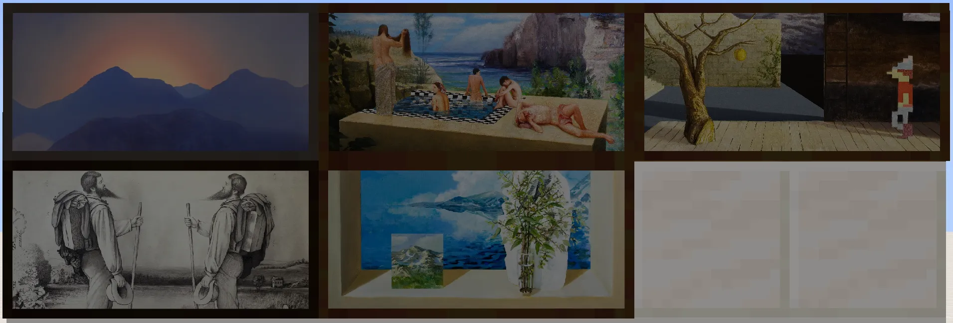 Kristoffer Zetterstrand Painting Pack — скриншот 2 (Текстуры, Minecraft)