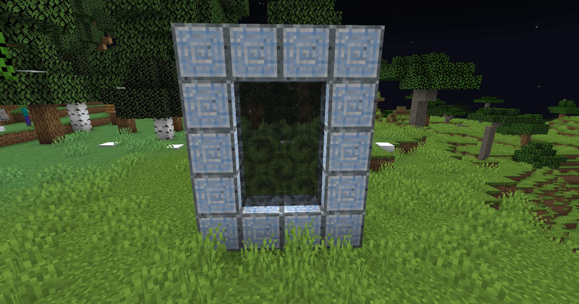 Another Overworld (with Portal) — скриншот 1 (Моды, Minecraft)