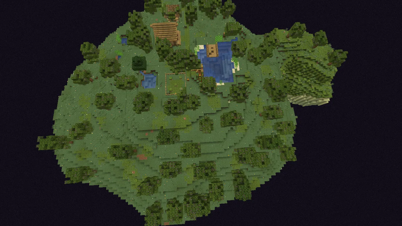 End forest, Карты, Minecraft