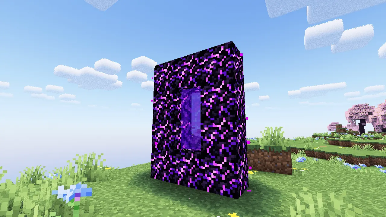 Portals  (Fabric/Forge/NeoForge/Quilt) — скриншот 1 (Моды, Minecraft)