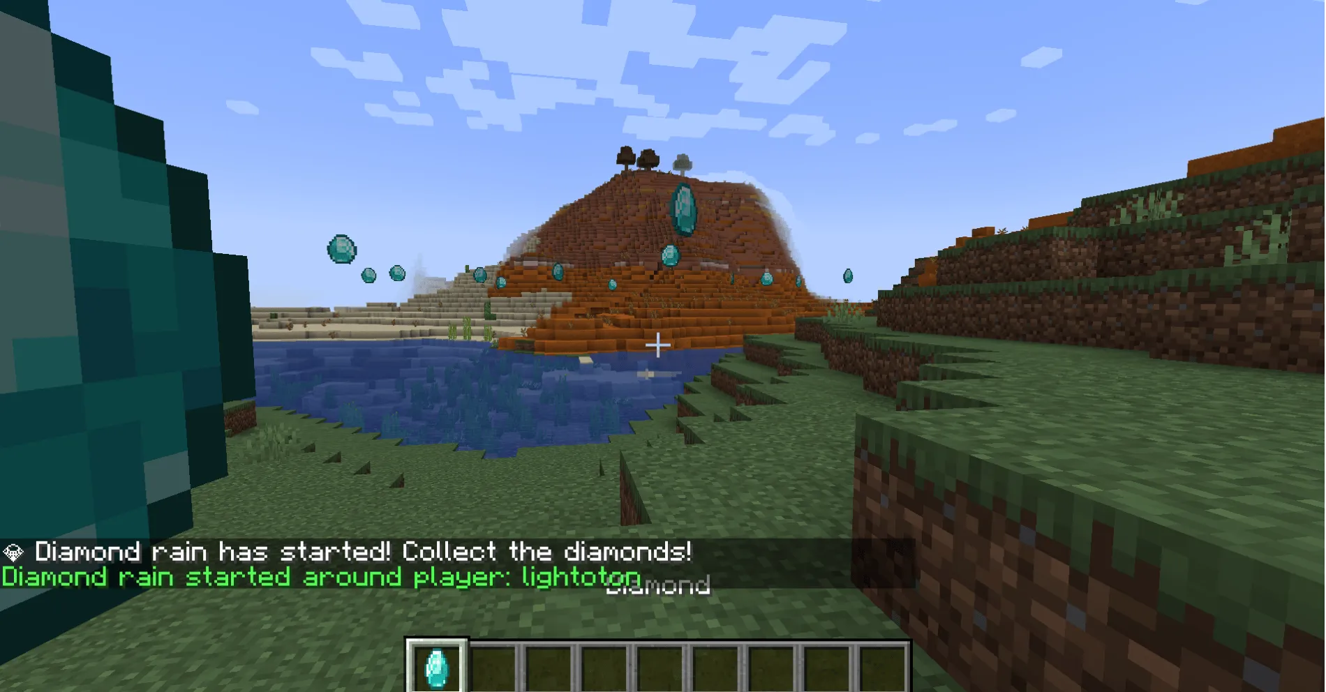 DiamondRain — скриншот 2 (Плагины, Minecraft)