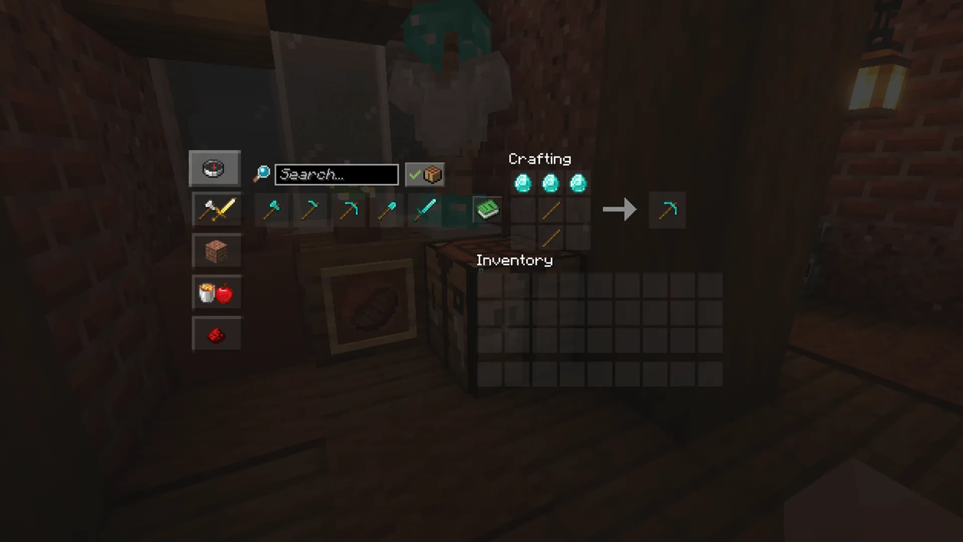 Invisible GUI, Текстуры, Minecraft