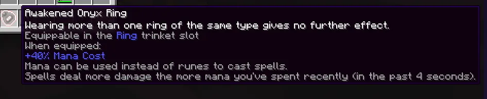 RPGMana (Mana for Spell Engine), Моды, Minecraft