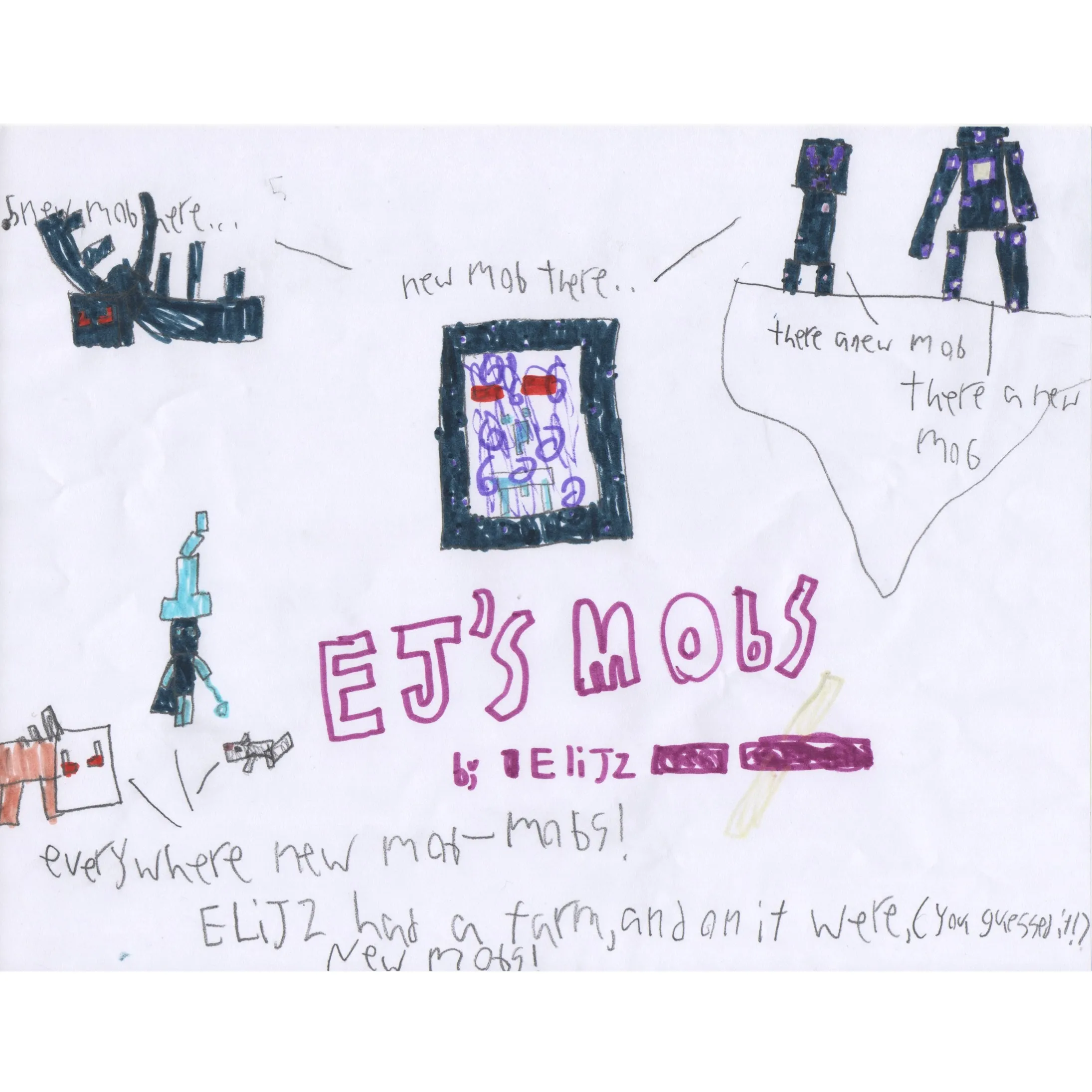 EJ_Mobs — скриншот 2 (Моды, Minecraft)