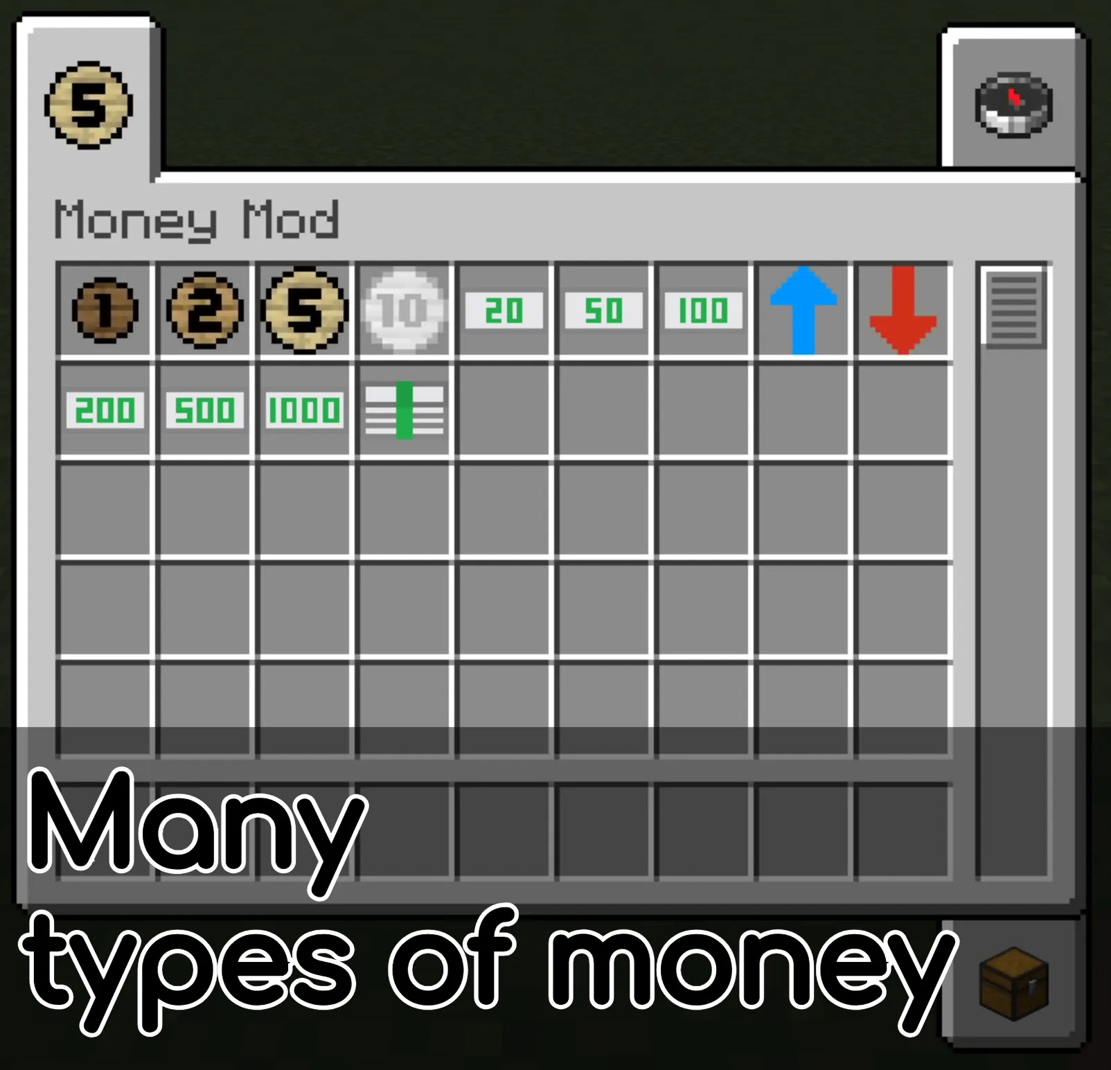 Many Money — скриншот 2 (Моды, Minecraft)