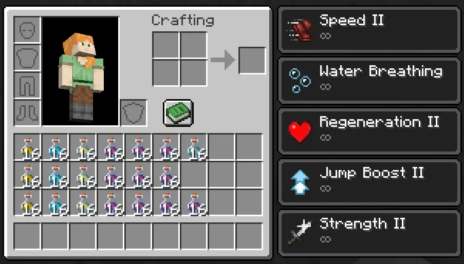 Permanent Status Effect, Моды, Minecraft