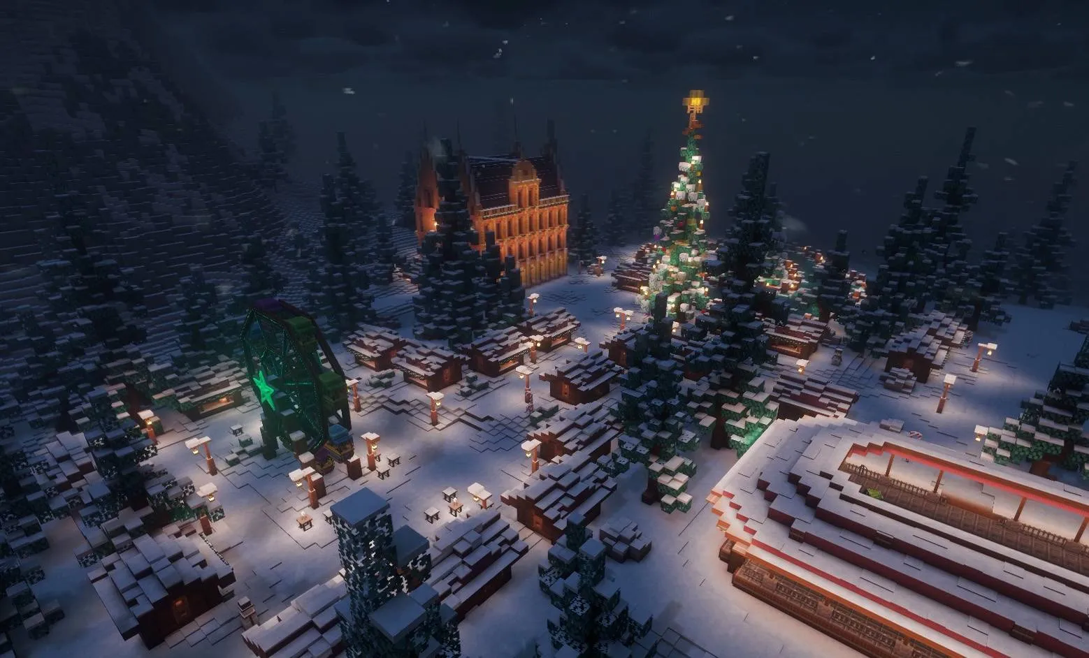 Herr Bergmanns Winter Leben 2025 — скриншот 3 (Модпаки, Minecraft)
