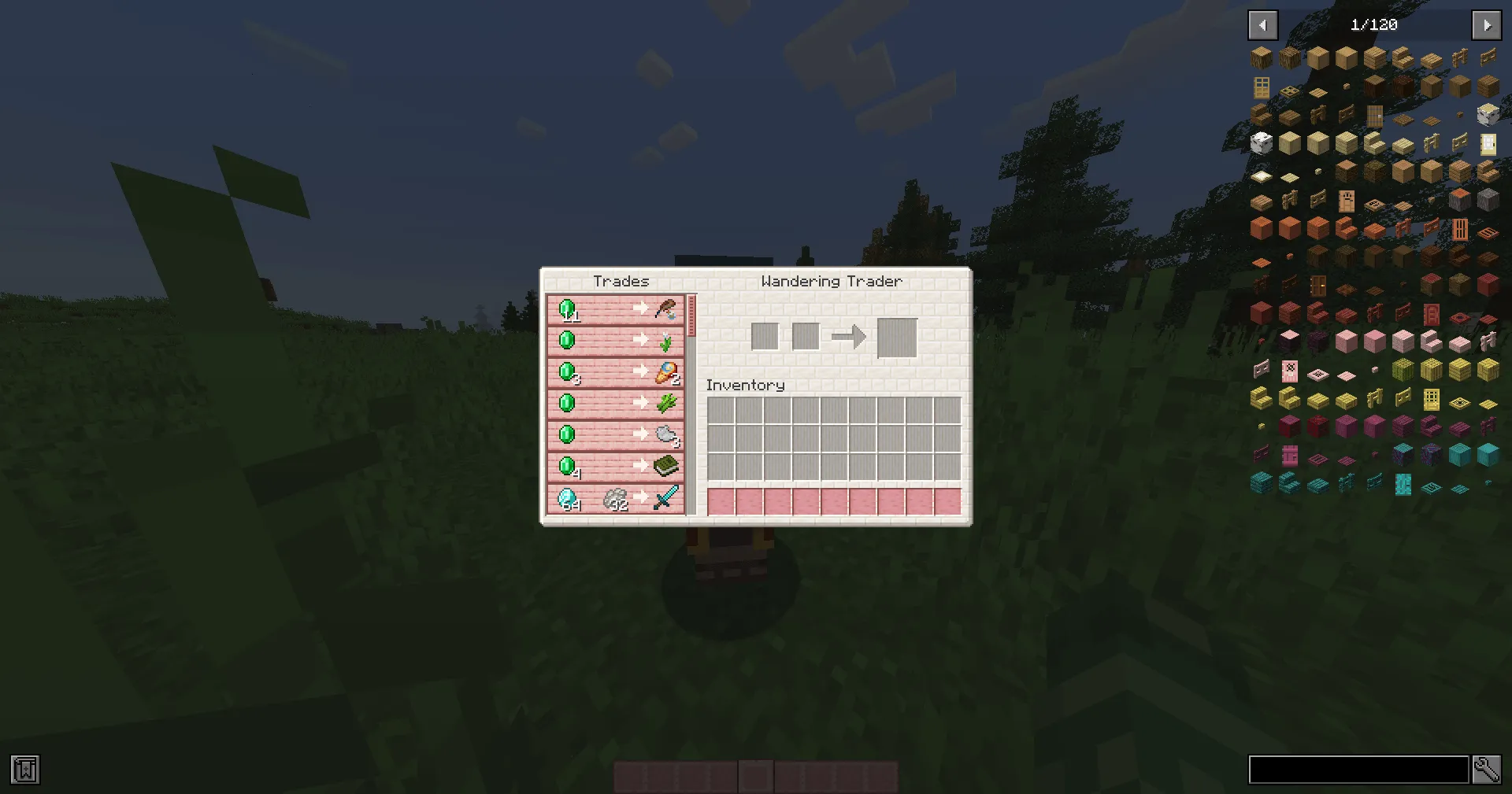 Cosmo's Comfy Cherry GUI Overhaul — скриншот 16 (Текстуры, Minecraft)