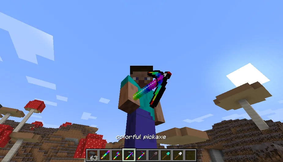 Colorful Tools, Текстуры, Minecraft