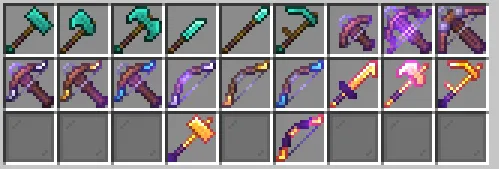 Pablo's Ultimate Overhaul, Текстуры, Minecraft