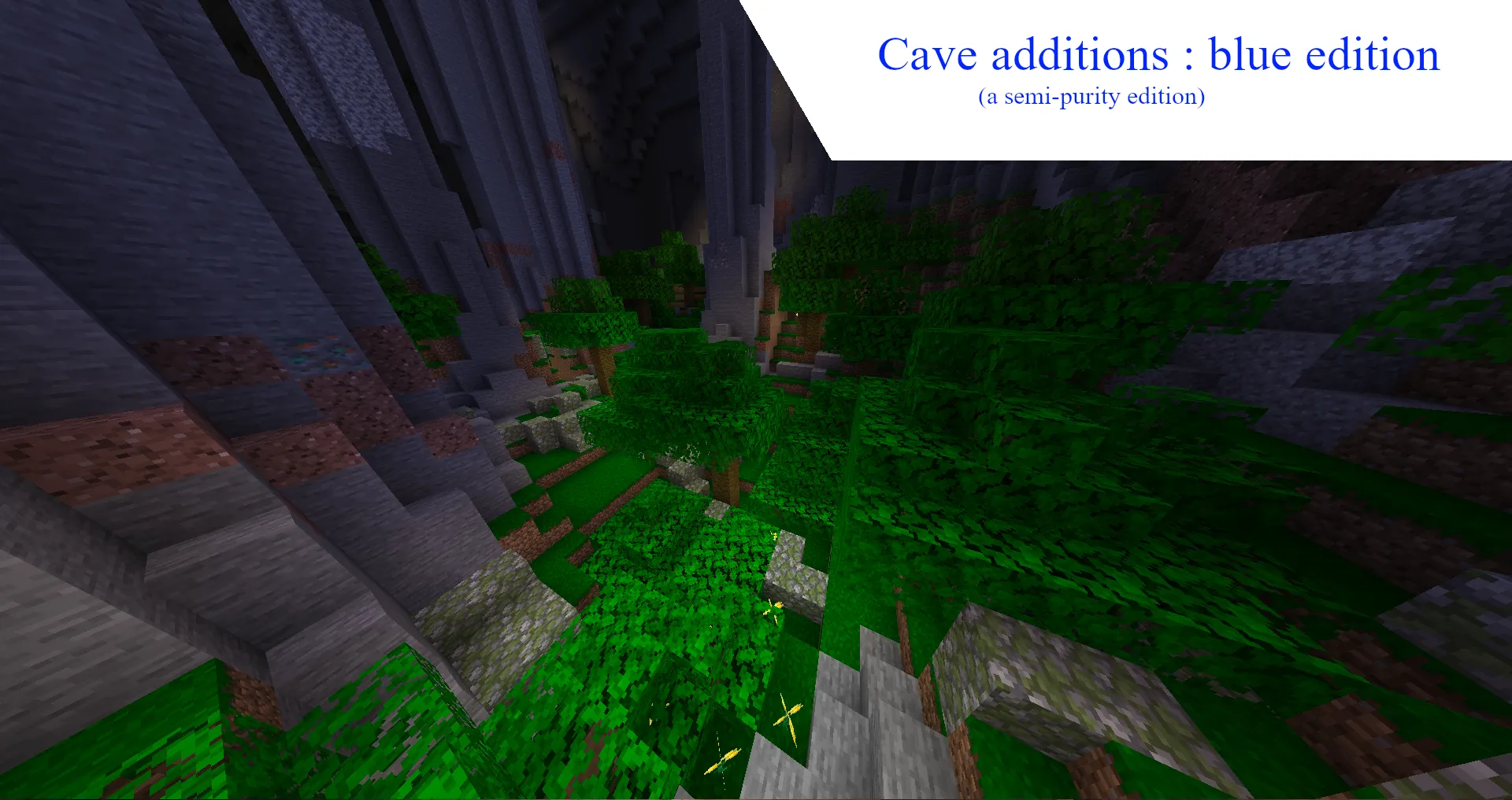 cave additions, Моды, Minecraft