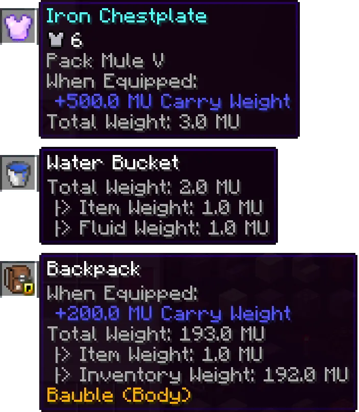 Eternally Overburdened — скриншот 2 (Моды, Minecraft)