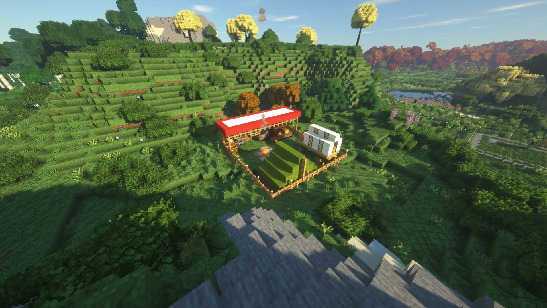 Life in the Woods: Refreshed — скриншот 2 (Модпаки, Minecraft)