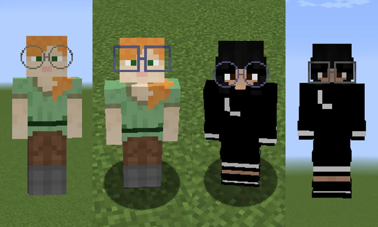Leatherless Armor and Glasses — скриншот 4 (Текстуры, Minecraft)