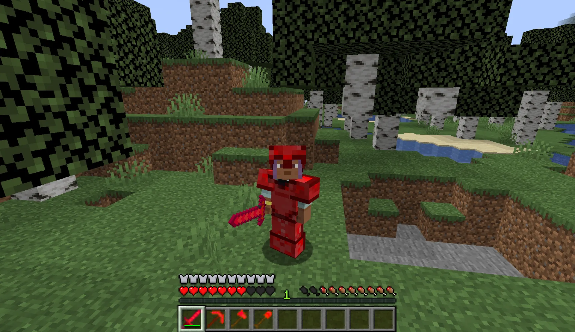 Blazerium Equipment — скриншот 1 (Моды, Minecraft)