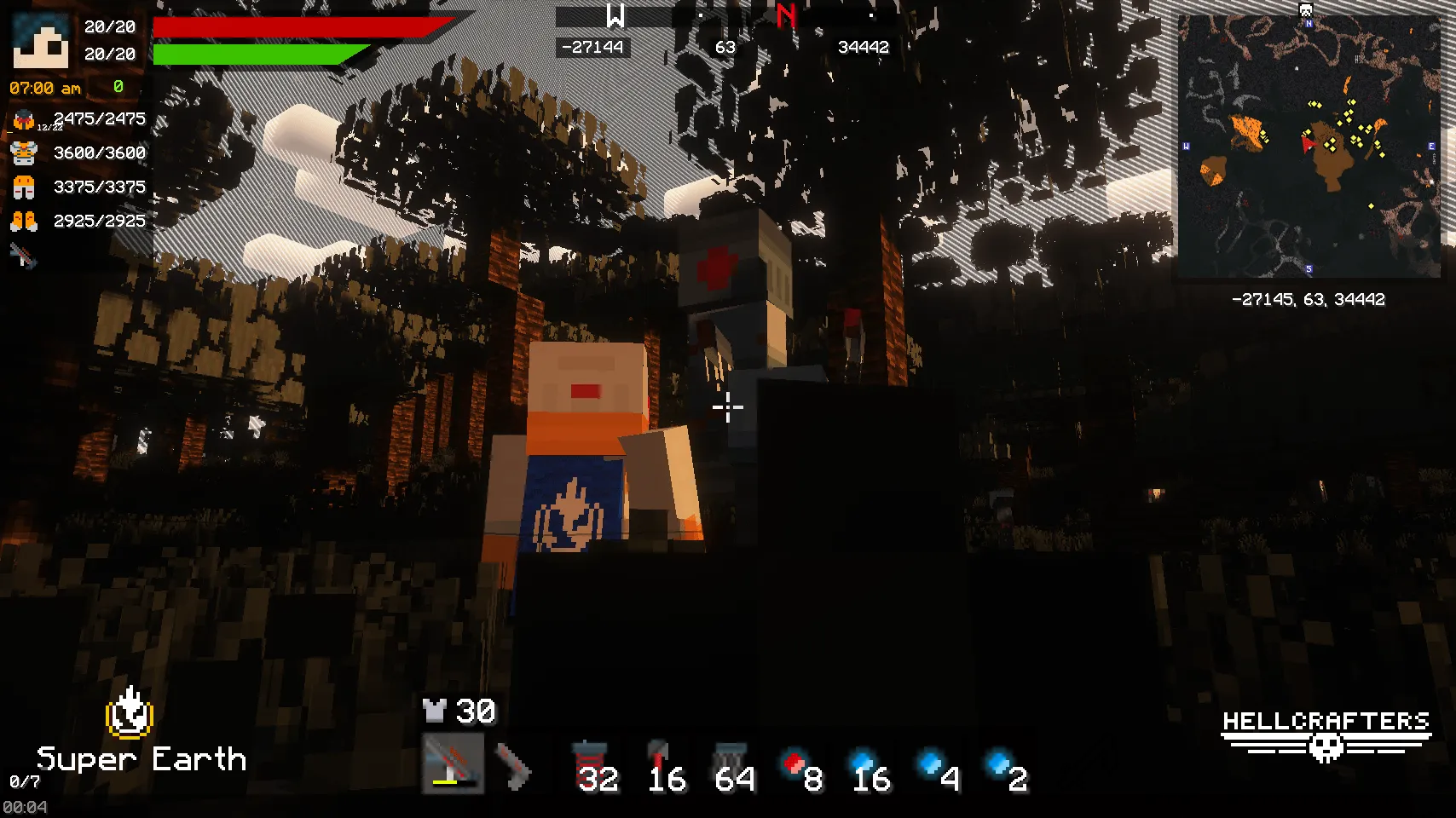 Hellcrafters, Моды, Minecraft