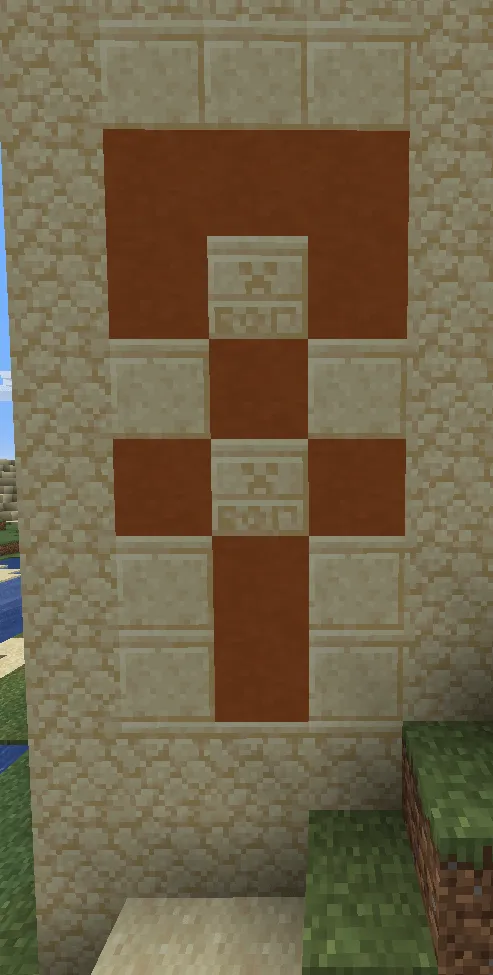 Decoding the doodle at the carved sandstone — скриншот 4 (Текстуры, Minecraft)