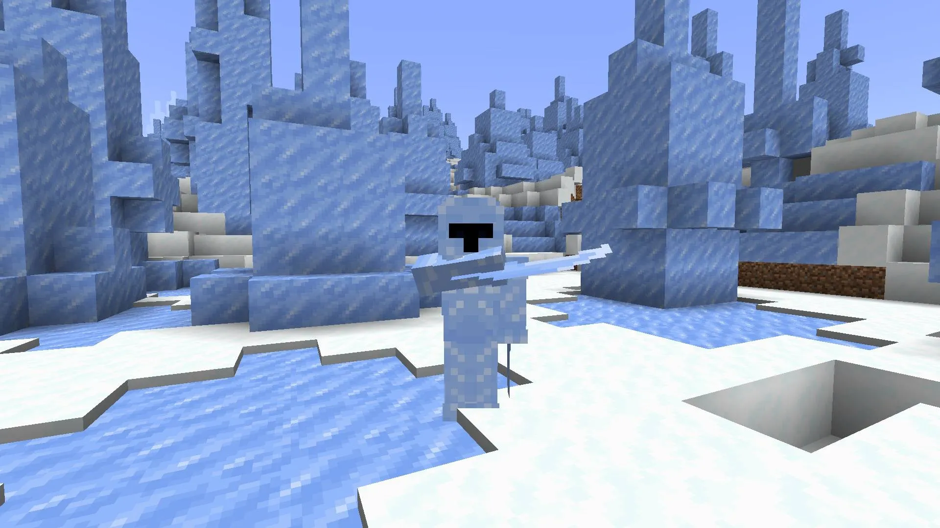 The Ice Warrior, Моды, Minecraft