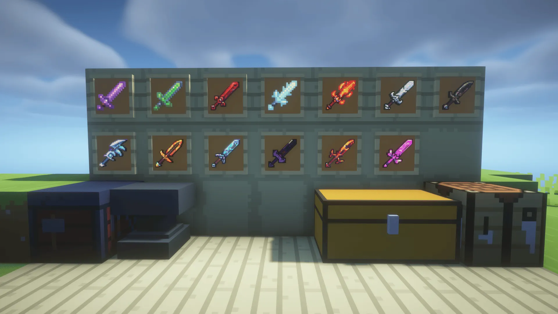 Lunar Swords, Моды, Minecraft