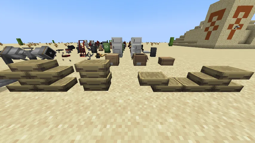 Doomsday Decoration Material Repainting — скриншот 5 (Текстуры, Minecraft)