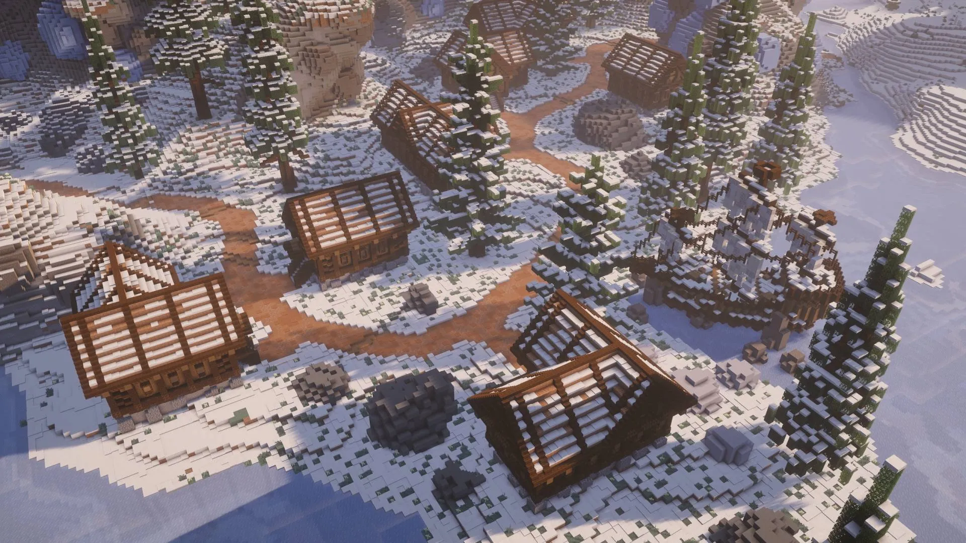 Ice Castle - Survival Spawn, Карты, Minecraft