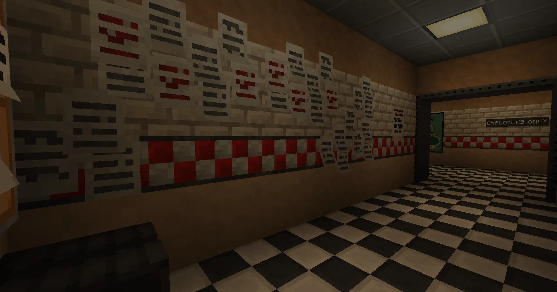 Fazbear's Pizza World! — скриншот 1 (Карты, Minecraft)