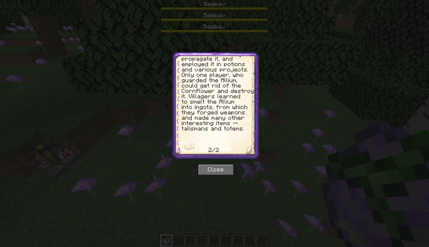 Allium+ — скриншот 5 (Моды, Minecraft)
